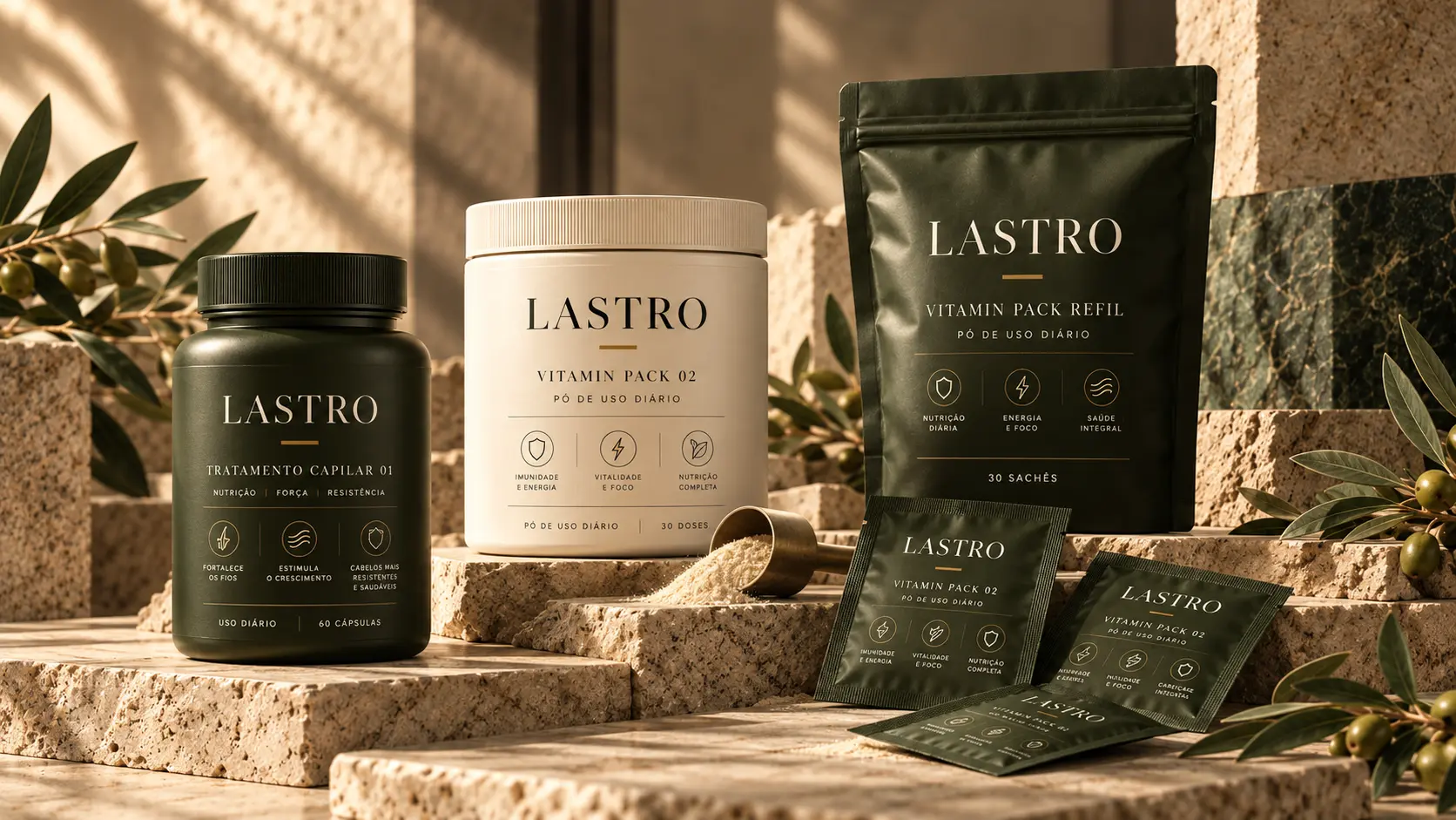 Produtos do tratamento Lastro sobre superfície mineral